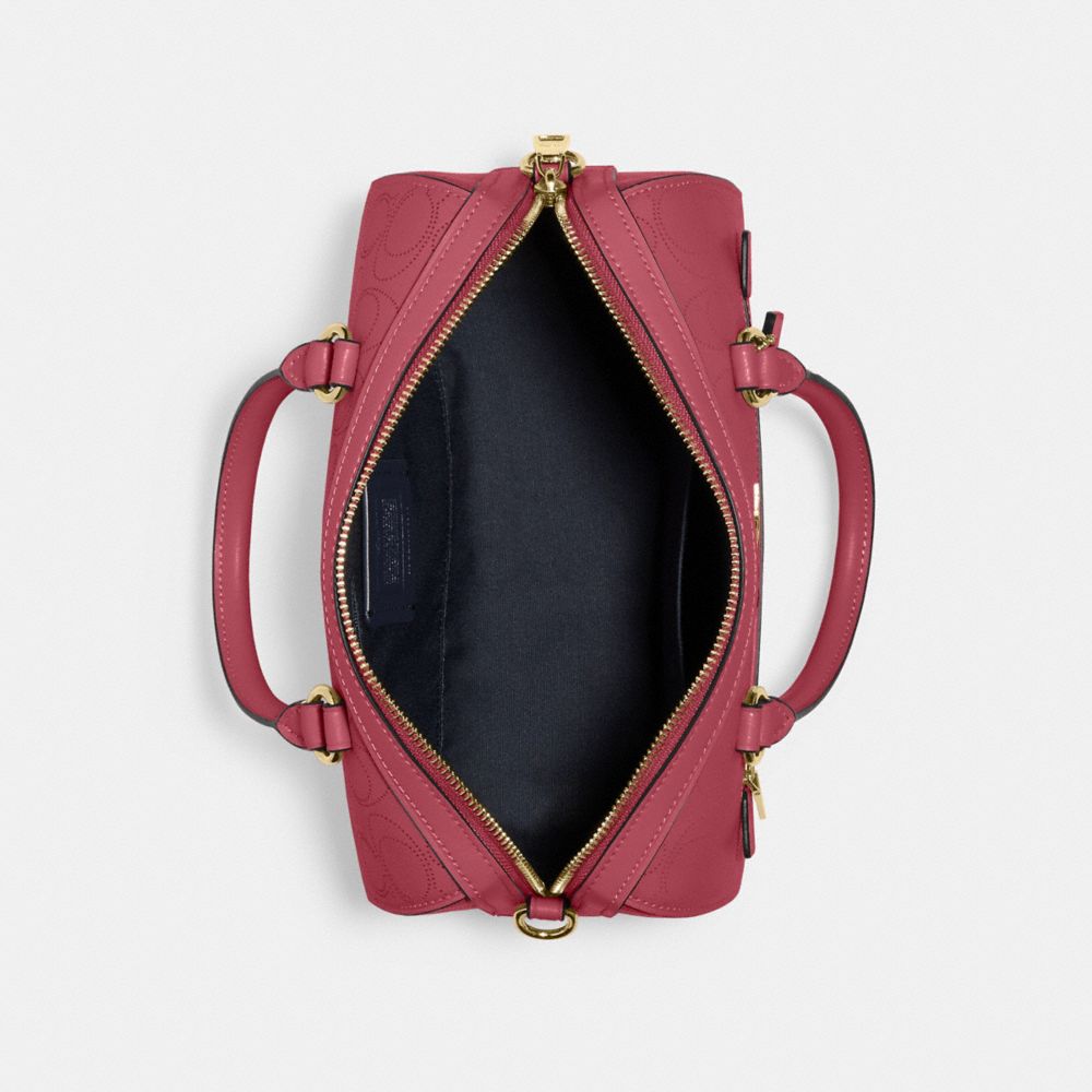 Rowan Satchel Bag In Signature Leather