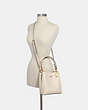 COACH®,SMALL TOWN BUCKET BAG,Pebbled Leather,Medium,Gold/Chalk Light Saddle,Alternate View