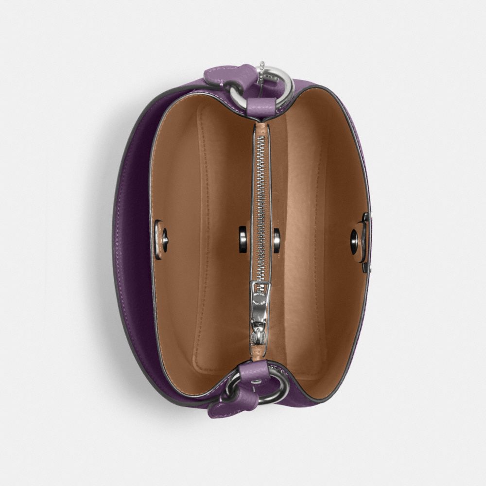 COACH®,Small Town Bucket Bag,,Inside View,Top View