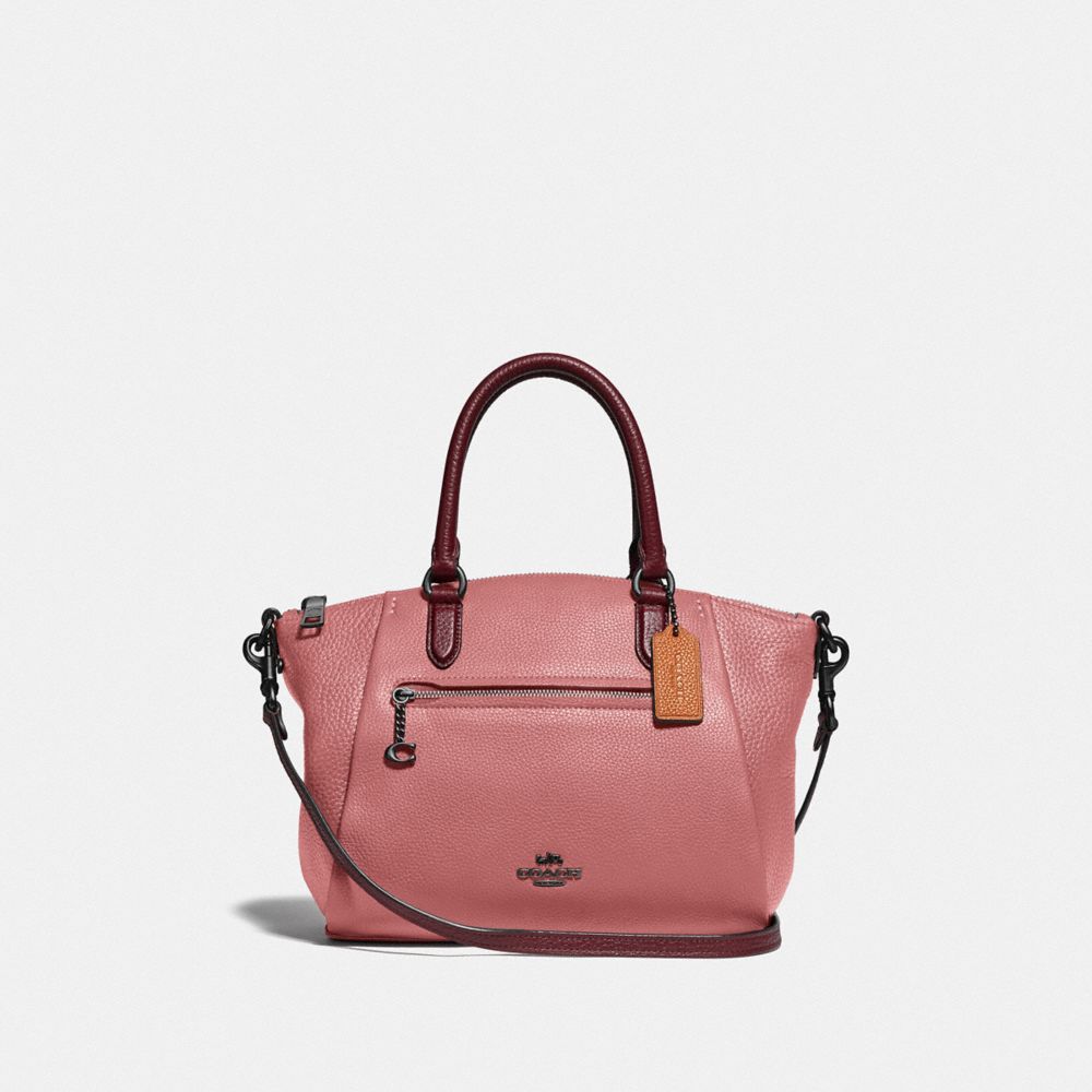 COACH Elise Satchel Bag In Colorblock