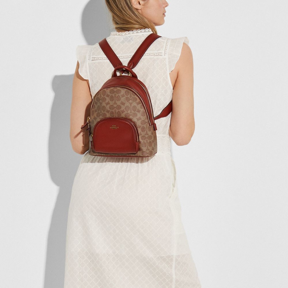 Coach 2025 carrie backpack