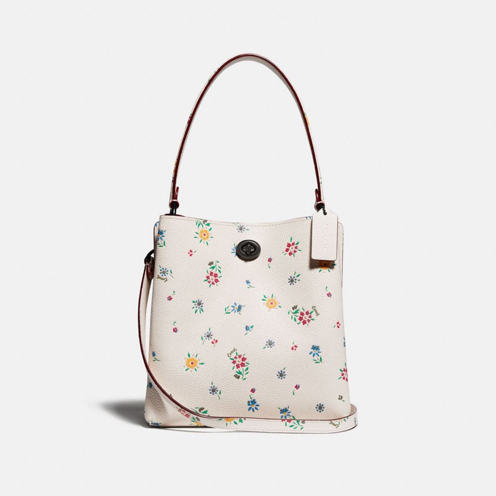 Coach charlie cheap bucket bag white