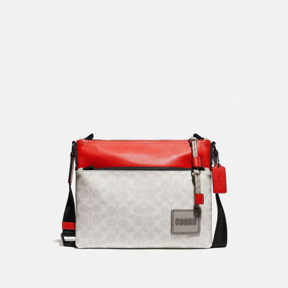 COACH Outlet Pacer Crossbody In Signature Canvas With Coach Patch