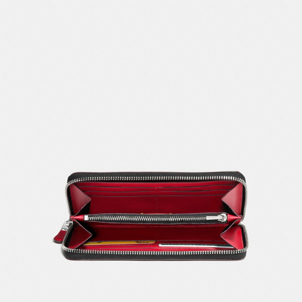 Accordion Wallet With Rocket Earth
