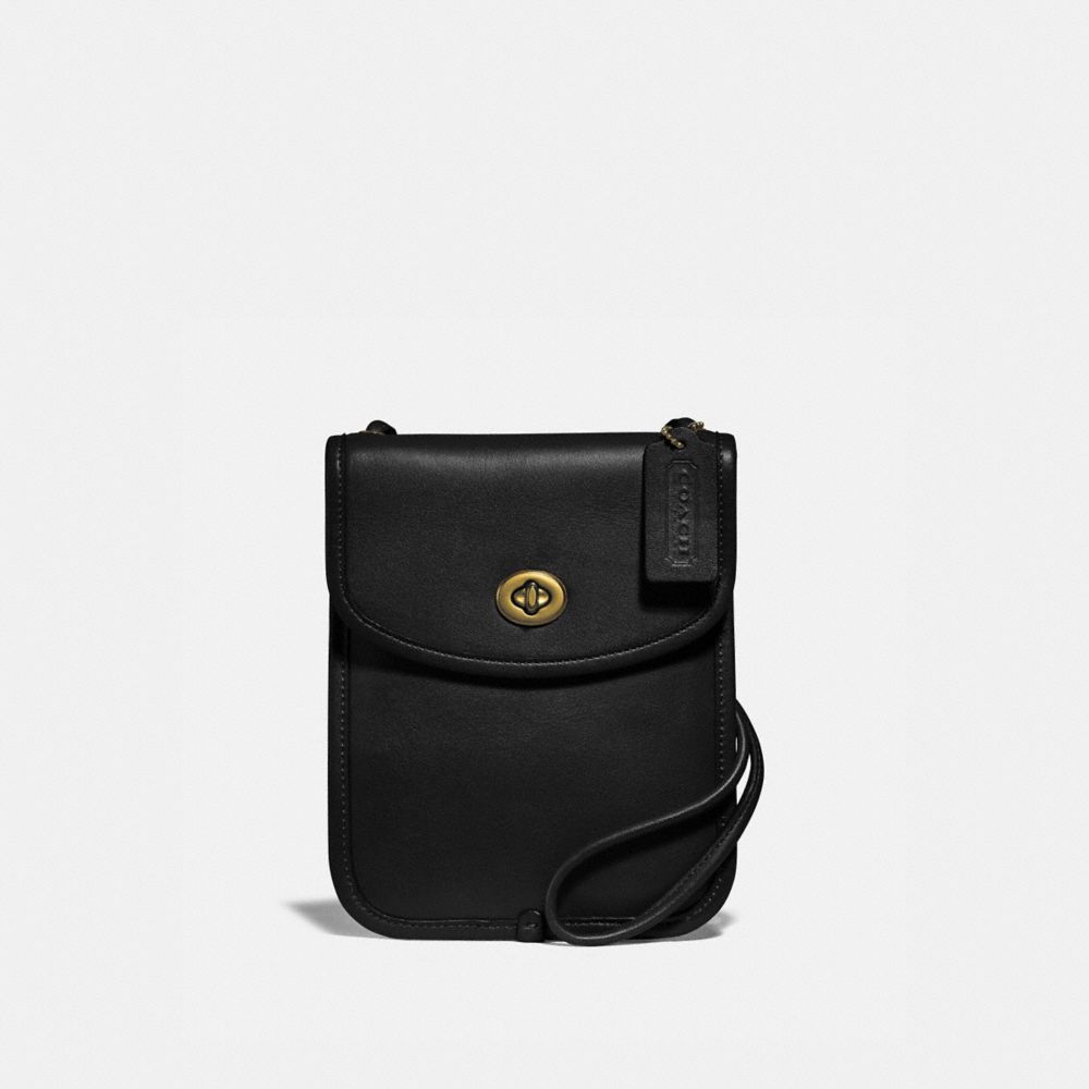 Turnlock Flat Crossbody