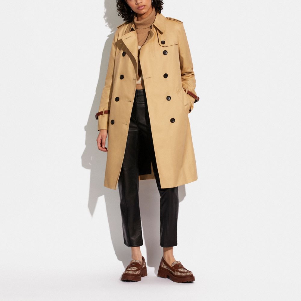 trench coat with