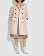 COACH®,TRENCH COAT,cotton,Almond Peach,Scale View