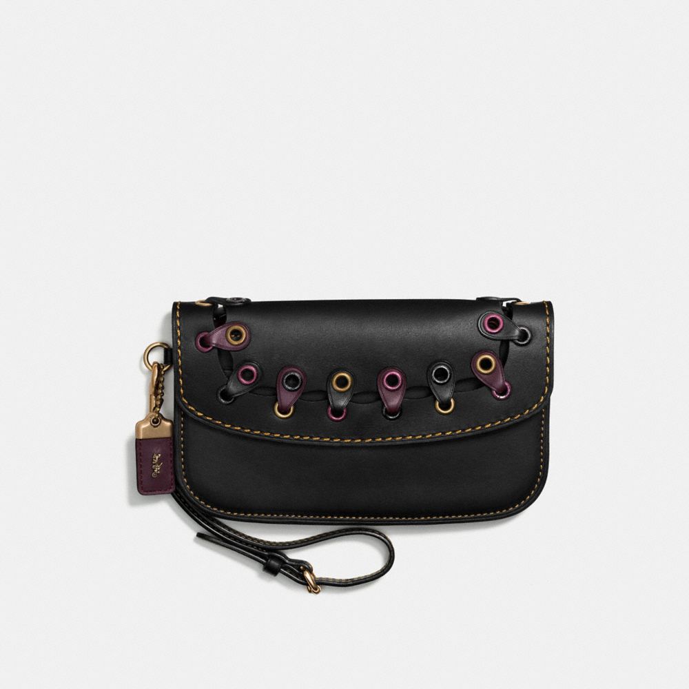 バッグ Coach Trompe L'oeil Pouch Clutch Bag c6173_b4syc_a0