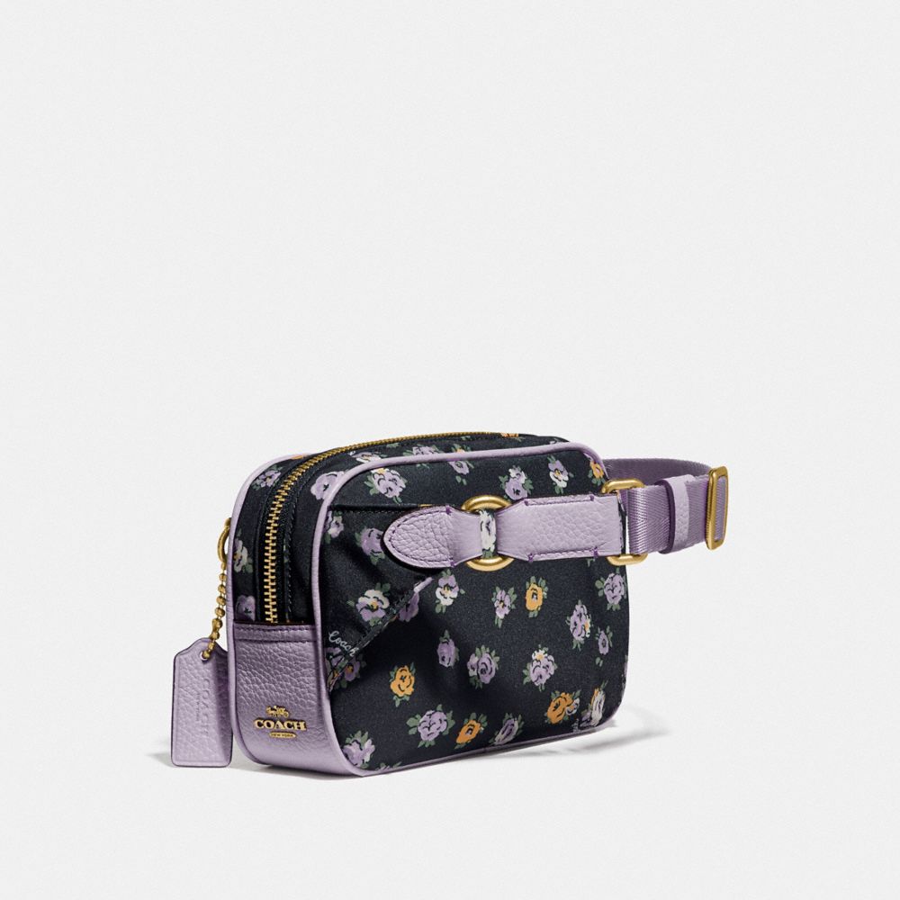 Cargo Belt Bag With Vintage Rose Print COACH