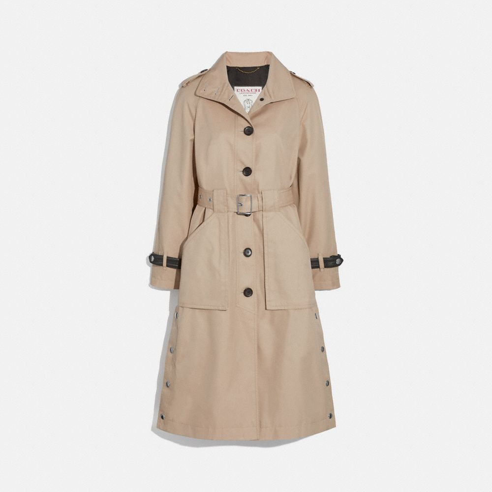 COACH® Outlet | COACH® | Trench With Side Snaps