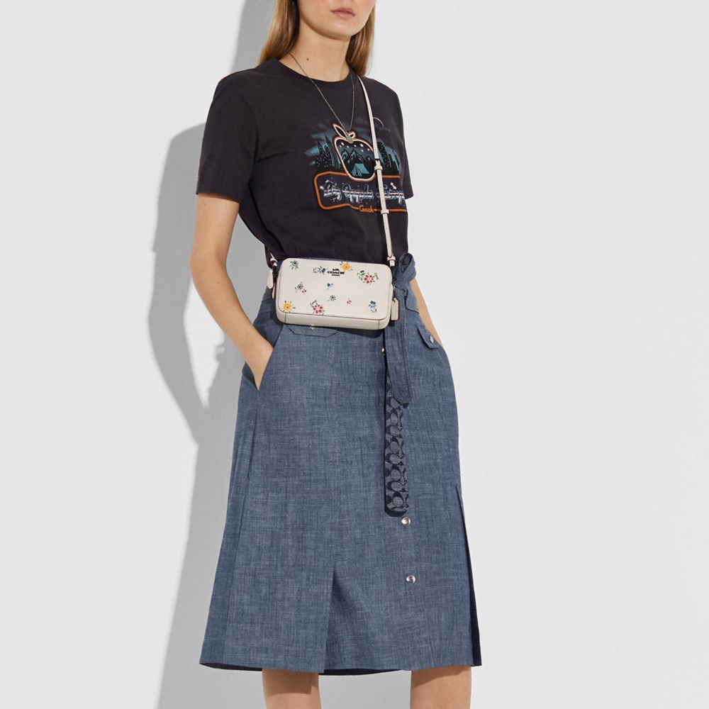 Kira Crossbody Bag With Wildflower Print
