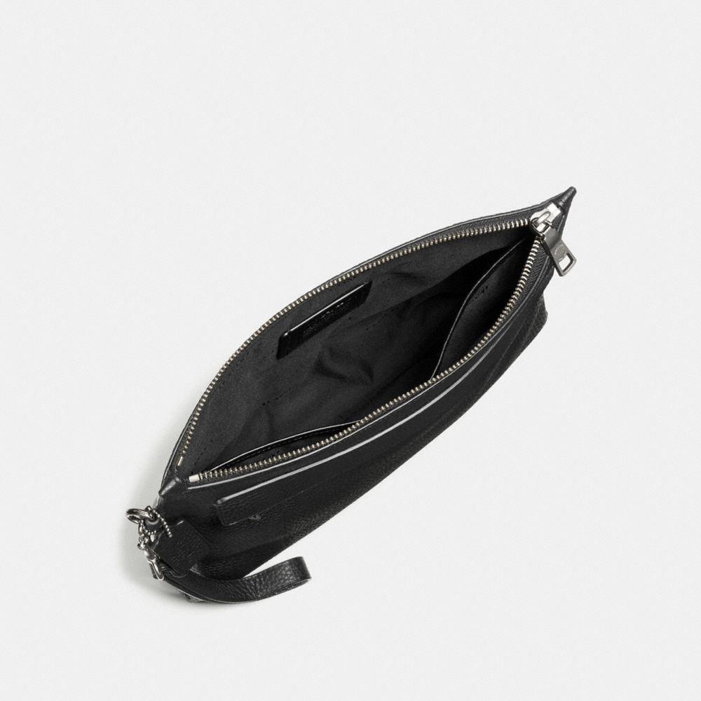 Black Leather Pouch 