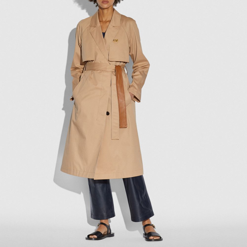 Minimal Trench Coat