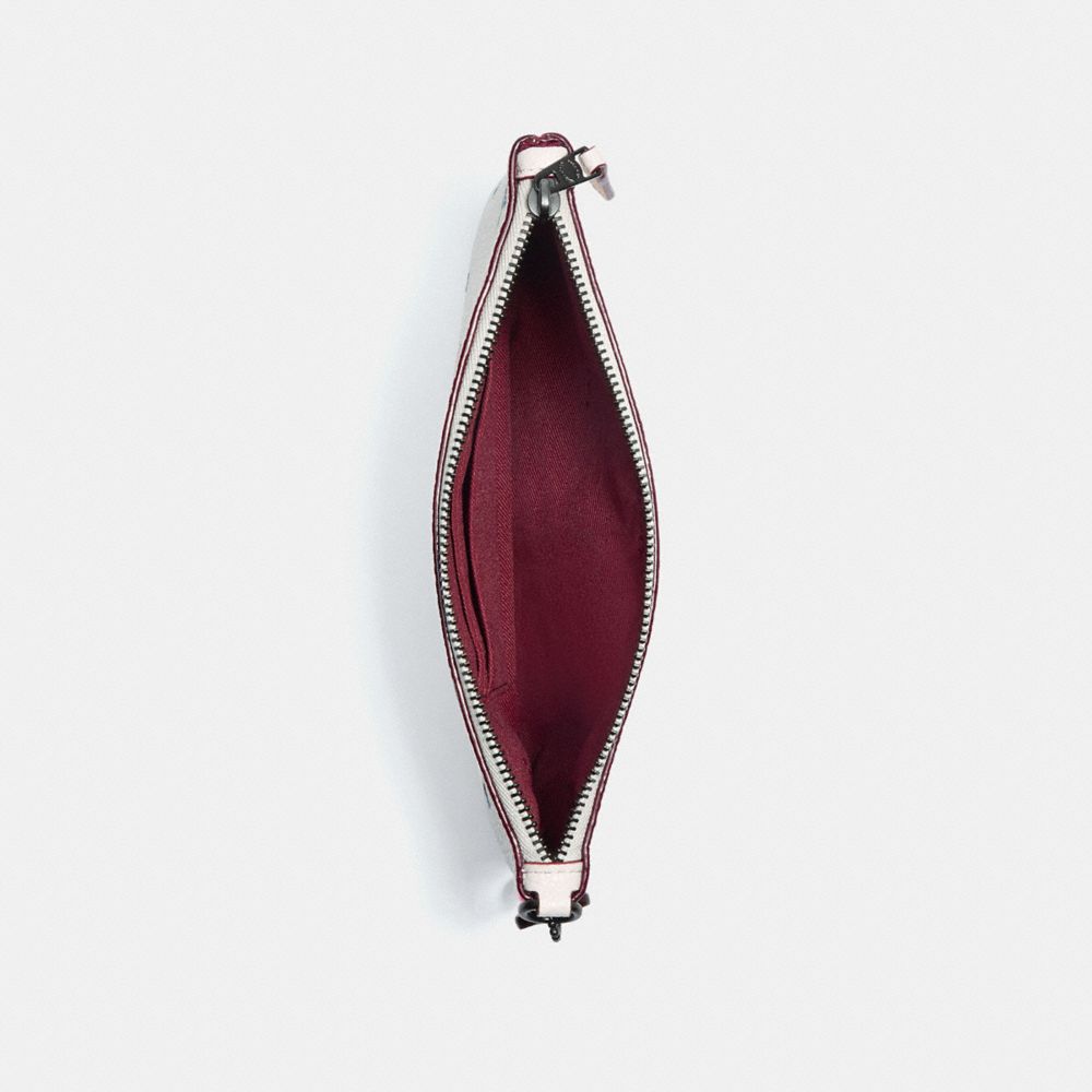 Small Wristlet With Wildflower Print