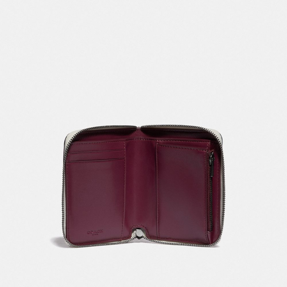 Small Zip Around Wallet With Wildflower Print
