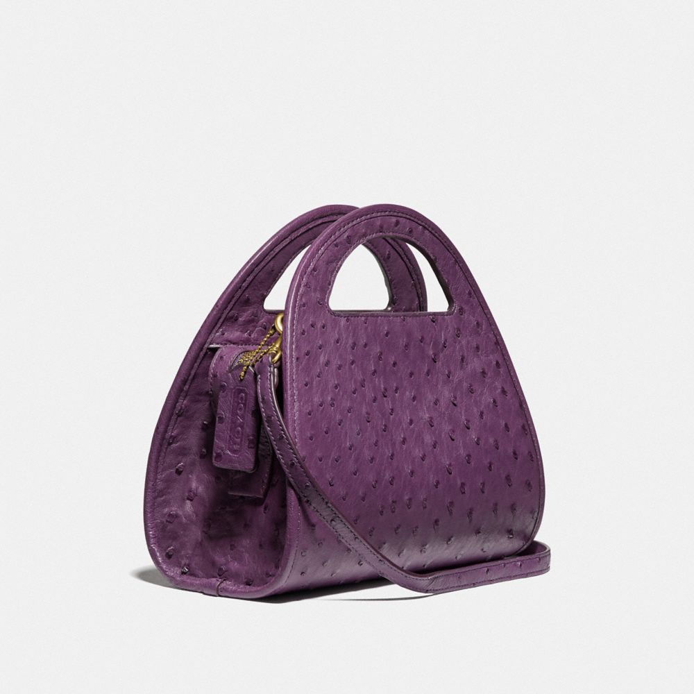 Louis Vuitton Mini Capucine in Ostrich Purple in 2023