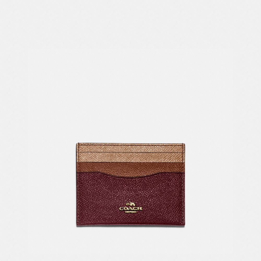 COACH®,Card Case In Colorblock,,Front View