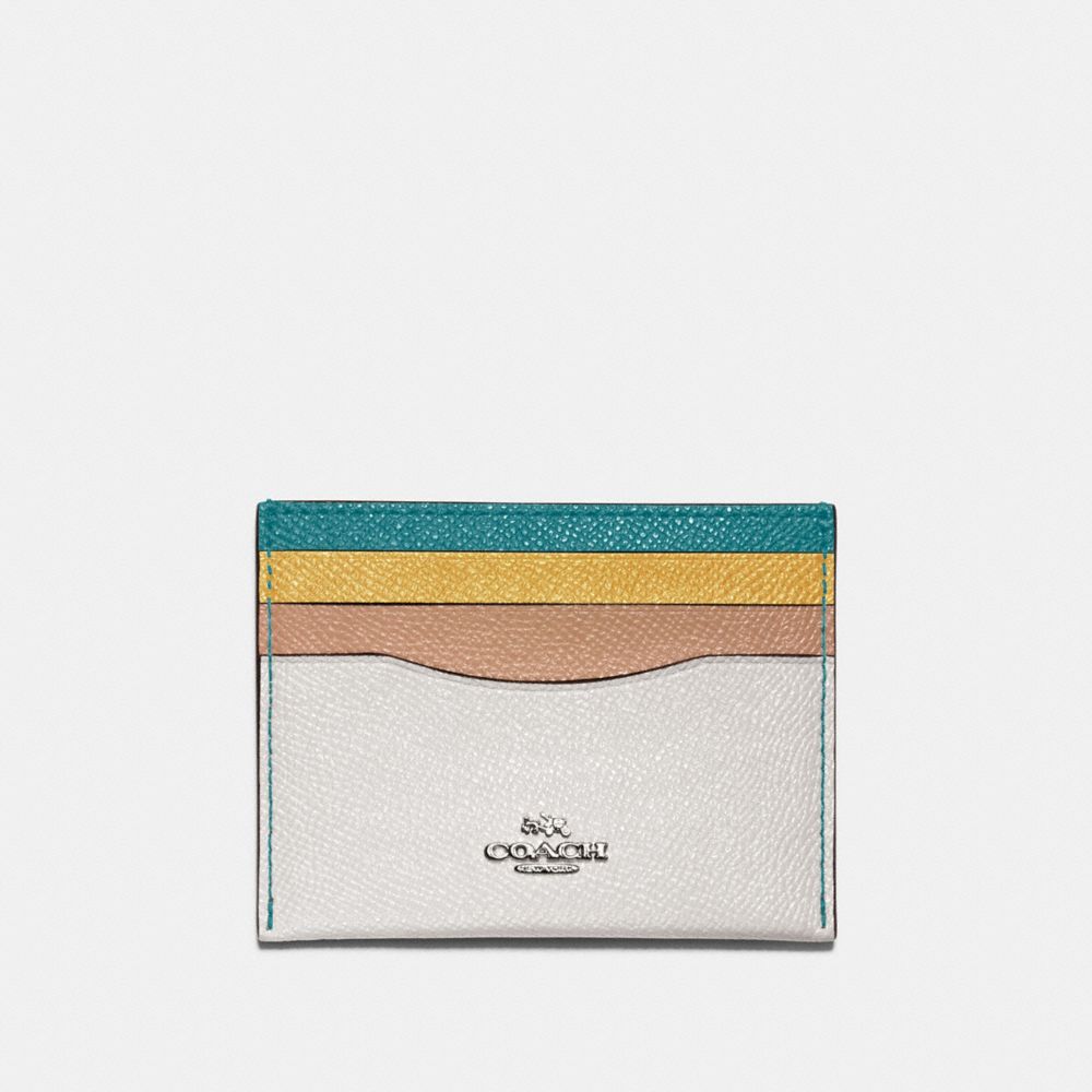COACH®,Card Case In Colorblock,,Front View