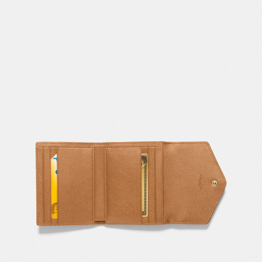 COACH®,Small Wallet In Colorblock,,Inside View,Top View