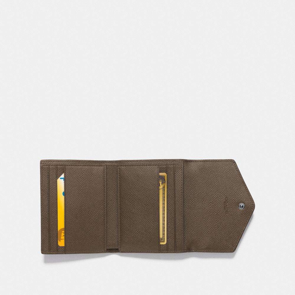 COACH®,Small Wallet In Colorblock,,Inside View,Top View