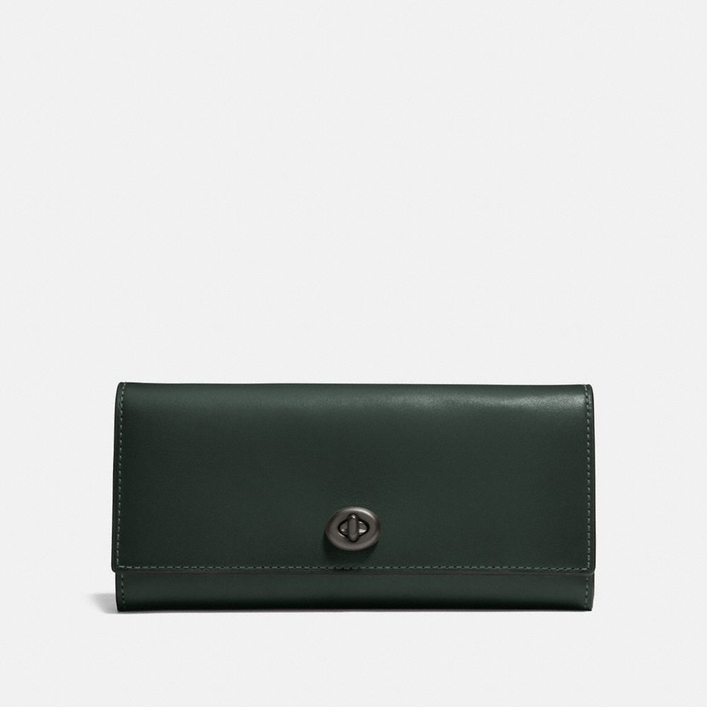 COACH®,Envelope Wallet,,Front View