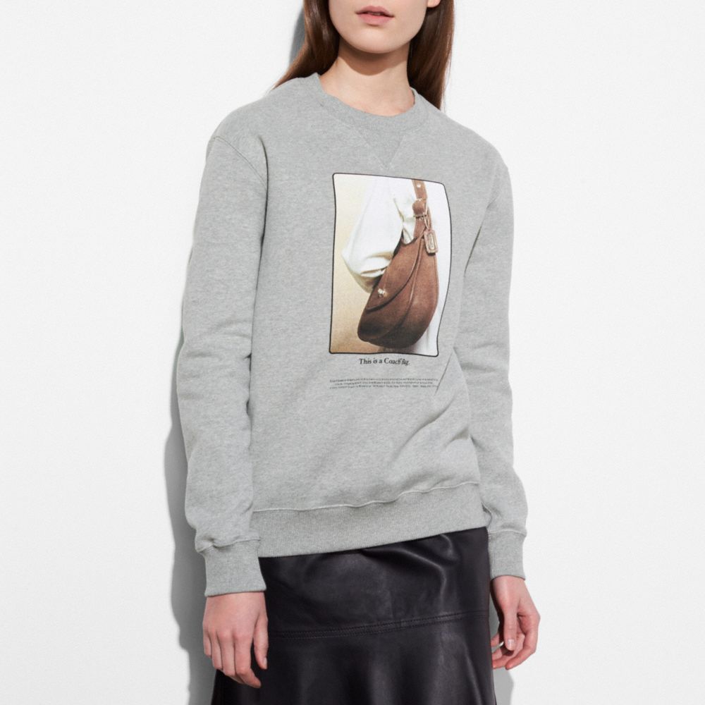 Sweatshirt With Archive Print