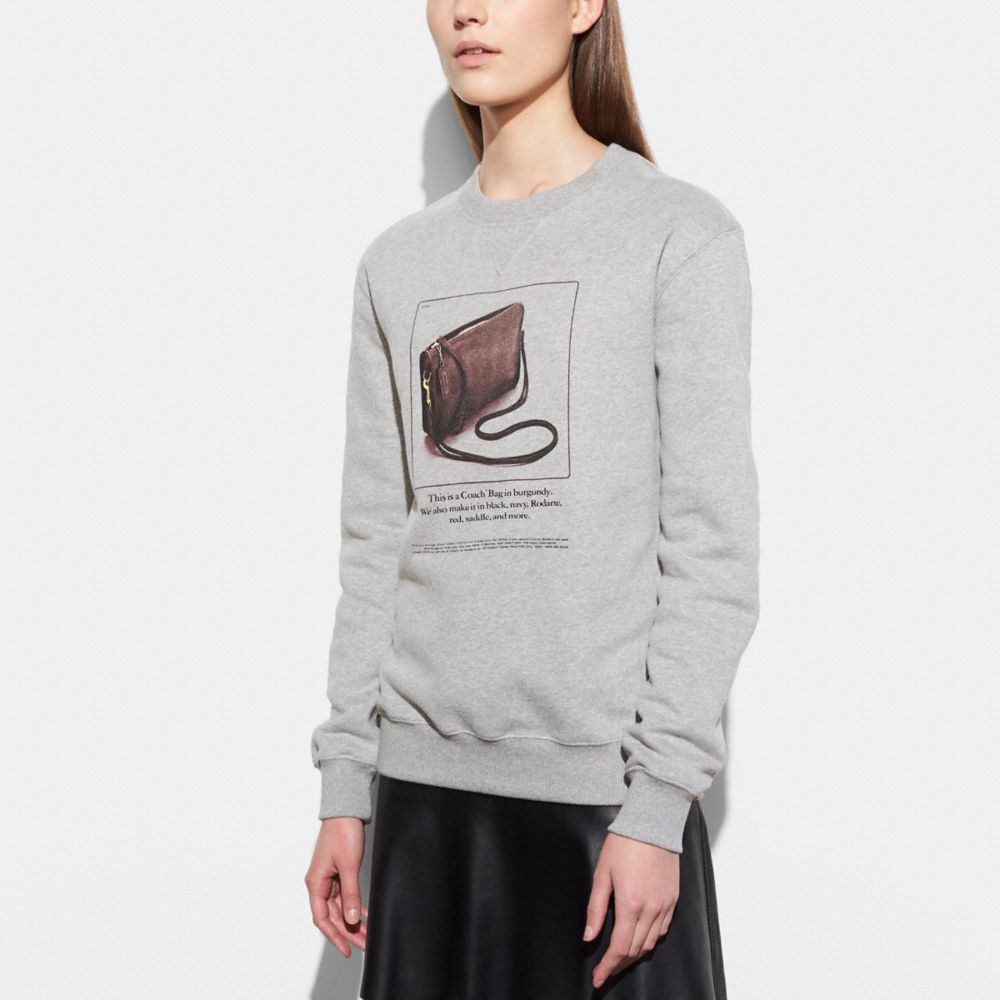 Sweatshirt With Archive Print