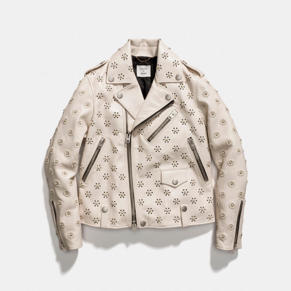 COACH® | COACH®: Moto Jacket With Whipstich Eyelet