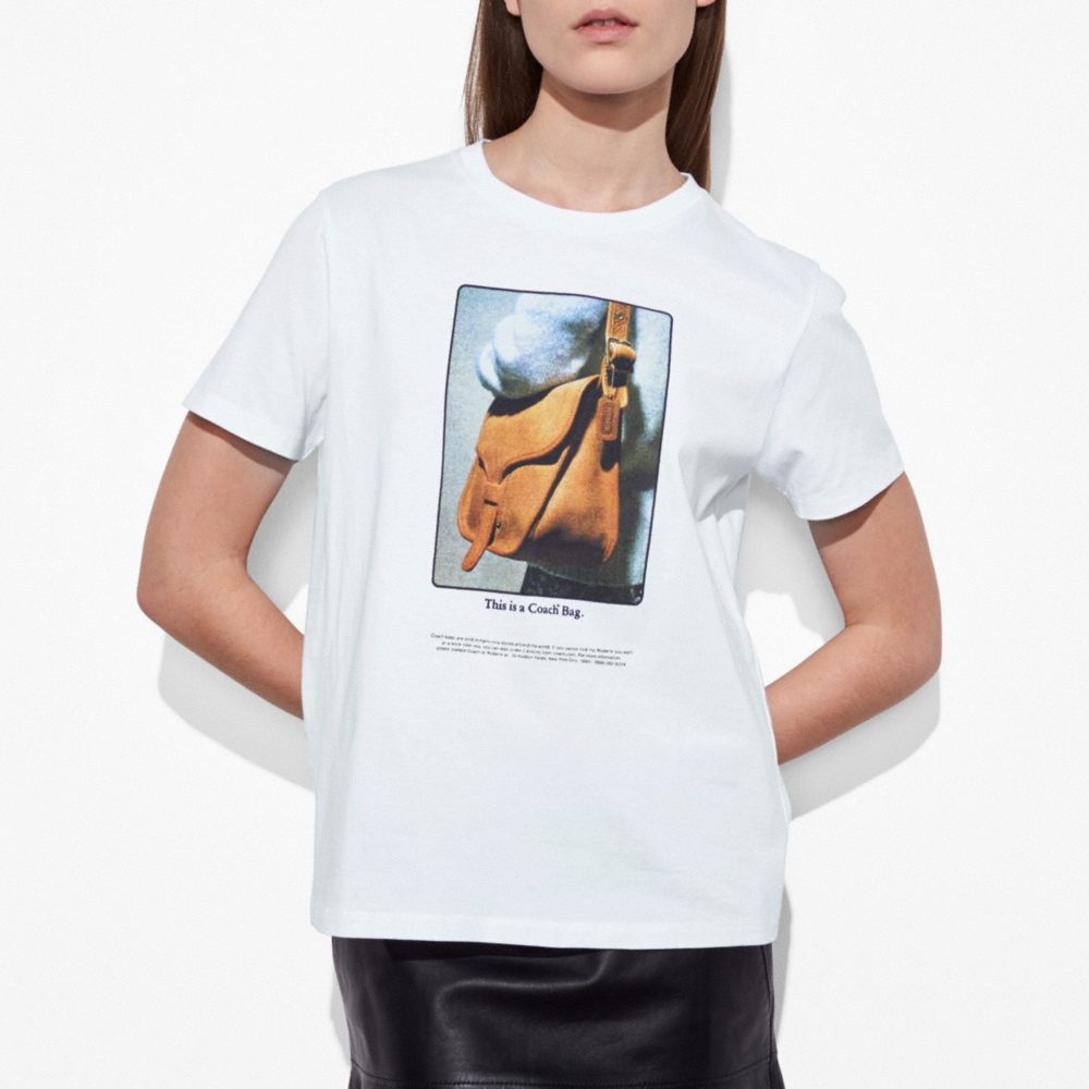 T Shirt With Archive Print
