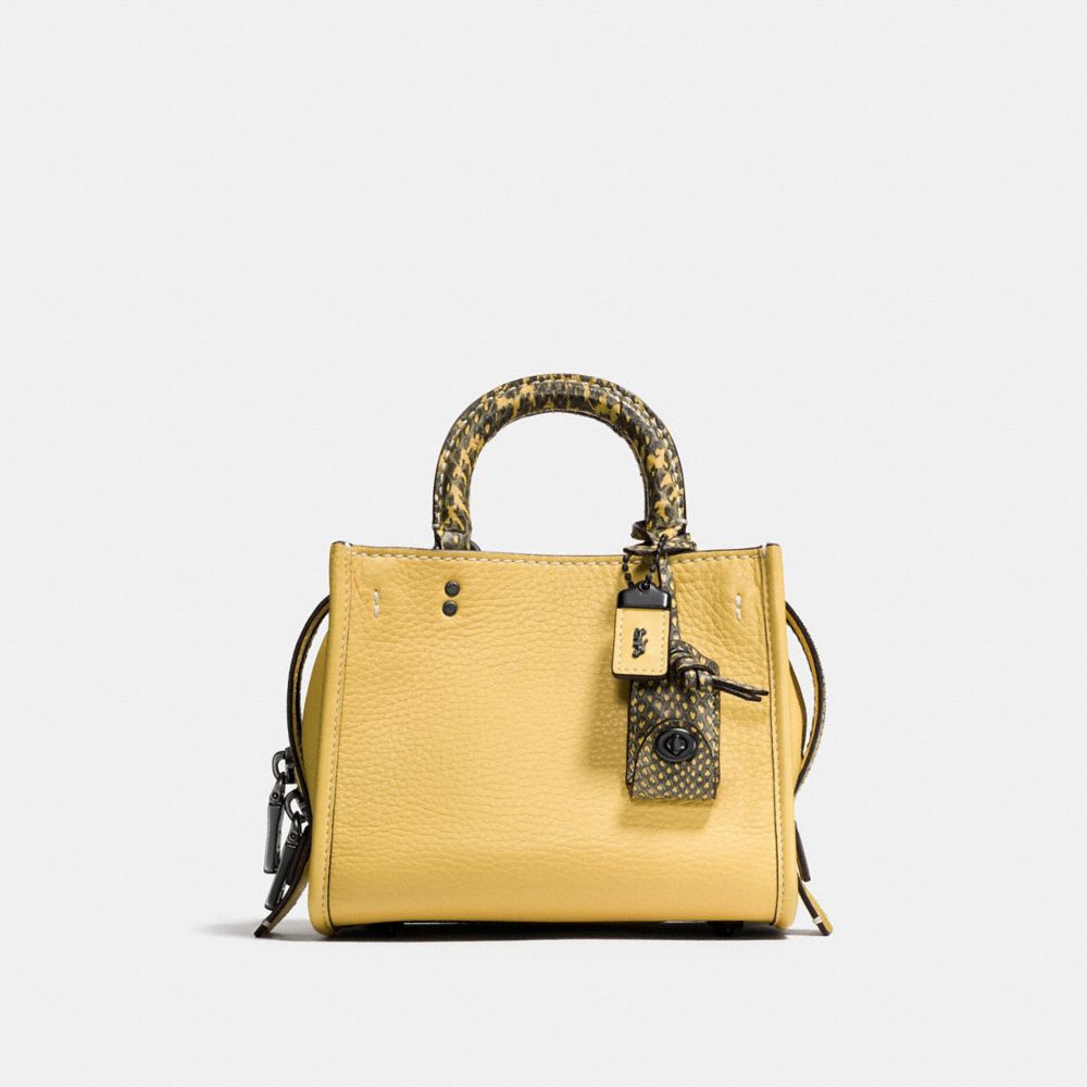 COACH®,Cuir,étain/Tournesol,Front View