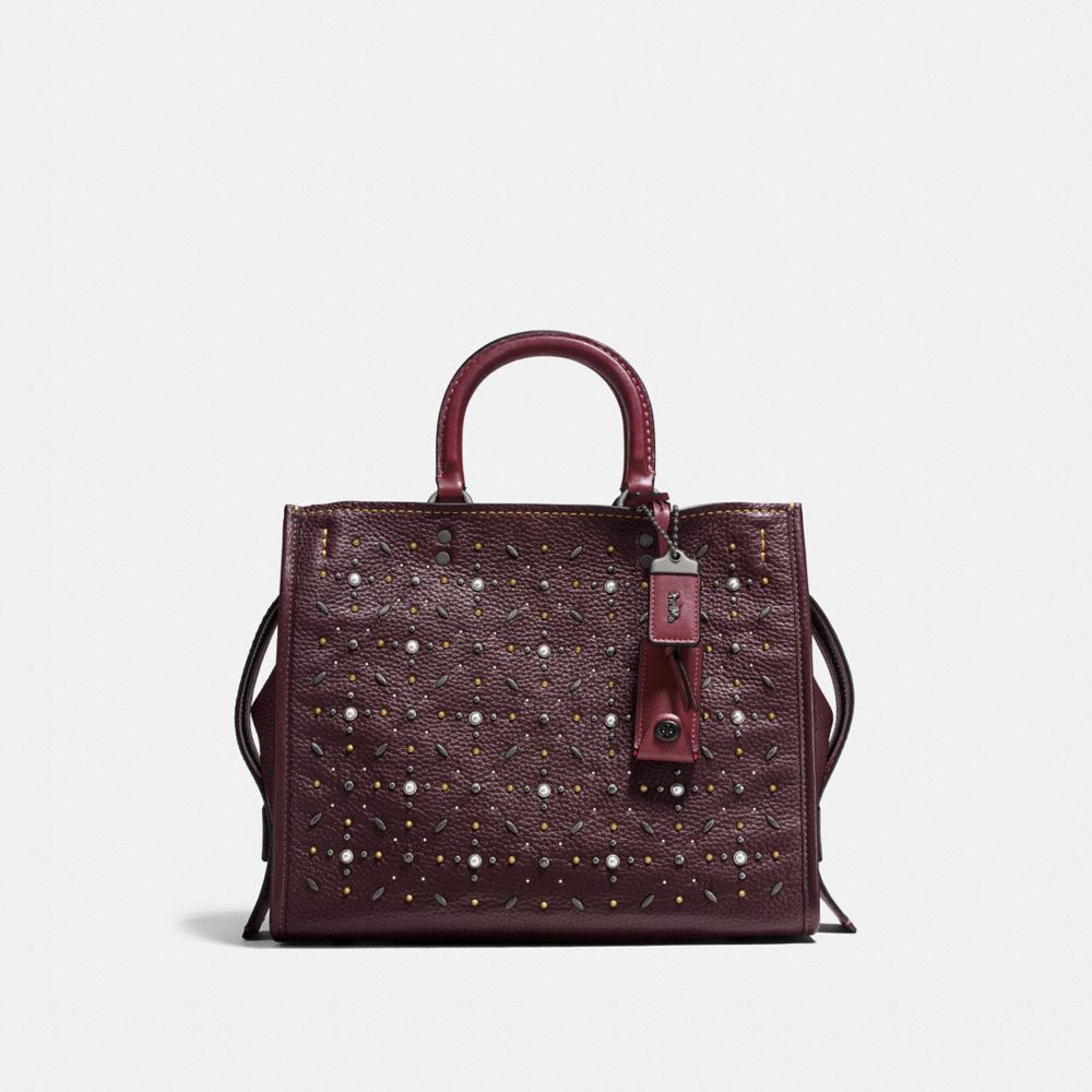 Coach prairie online oxblood