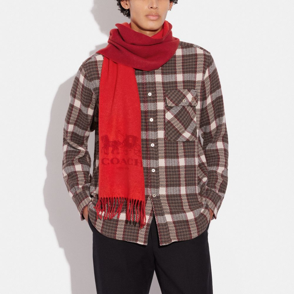 Coach men's discount scarves