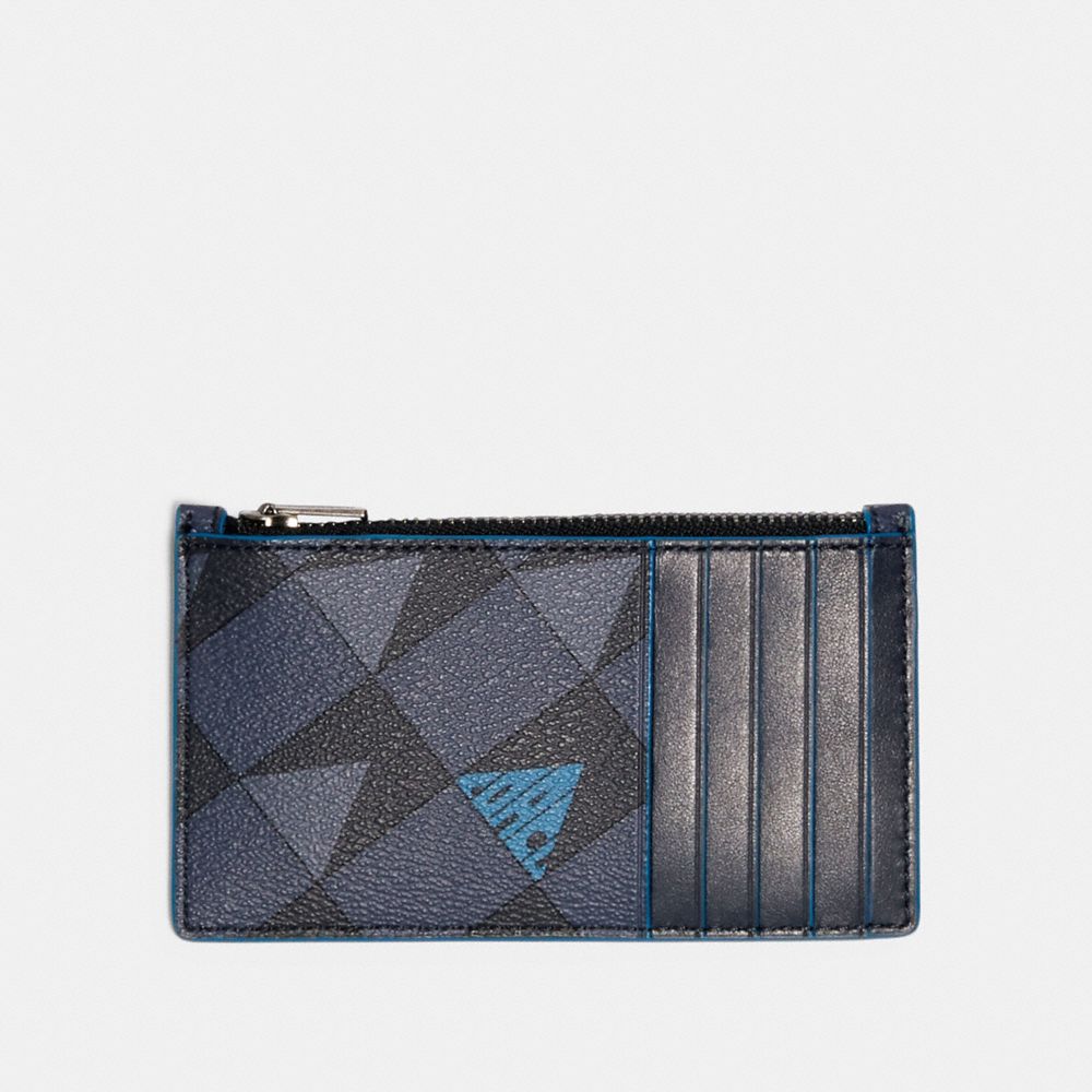 Coach outlet zip online card case