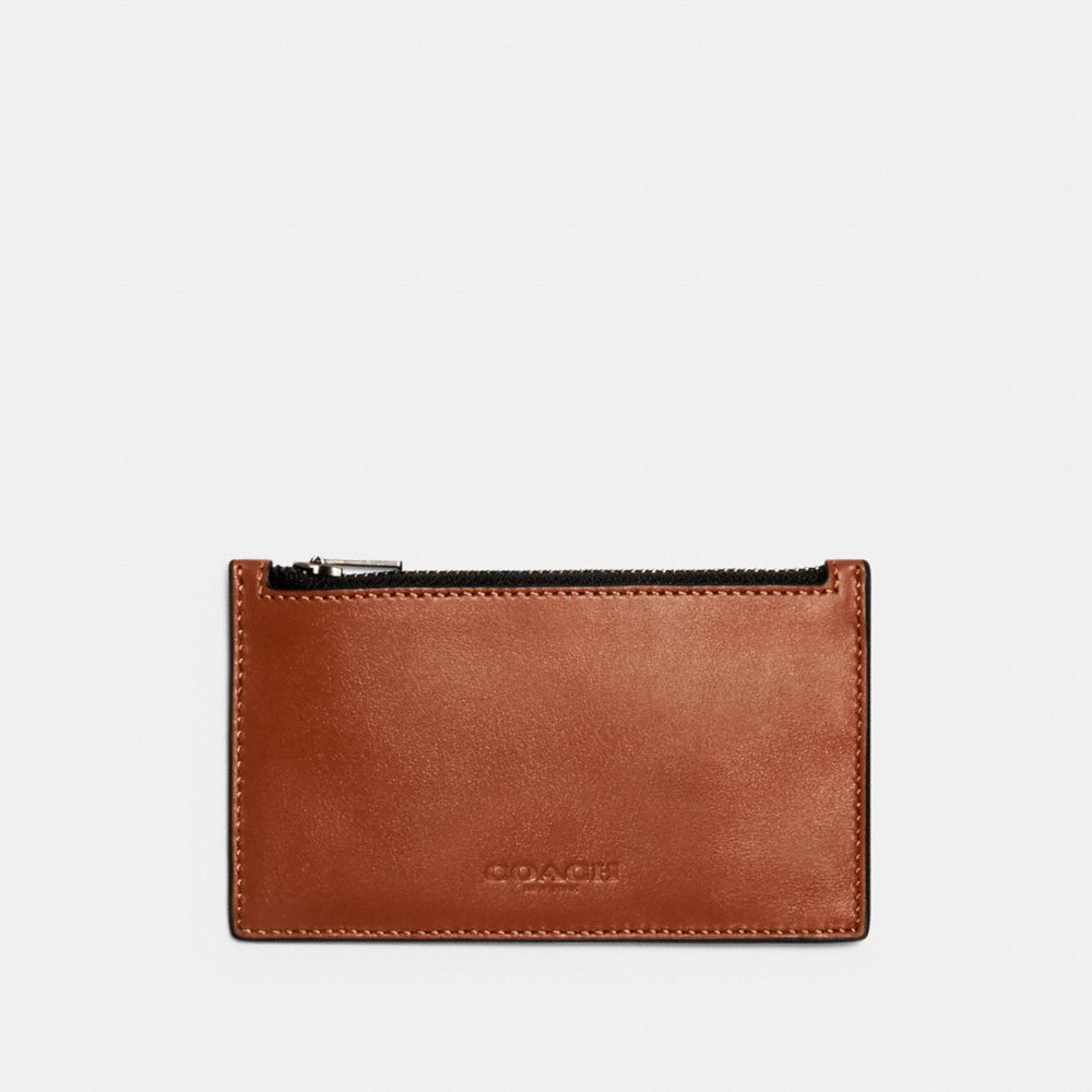 Zip Card Case In Colorblock