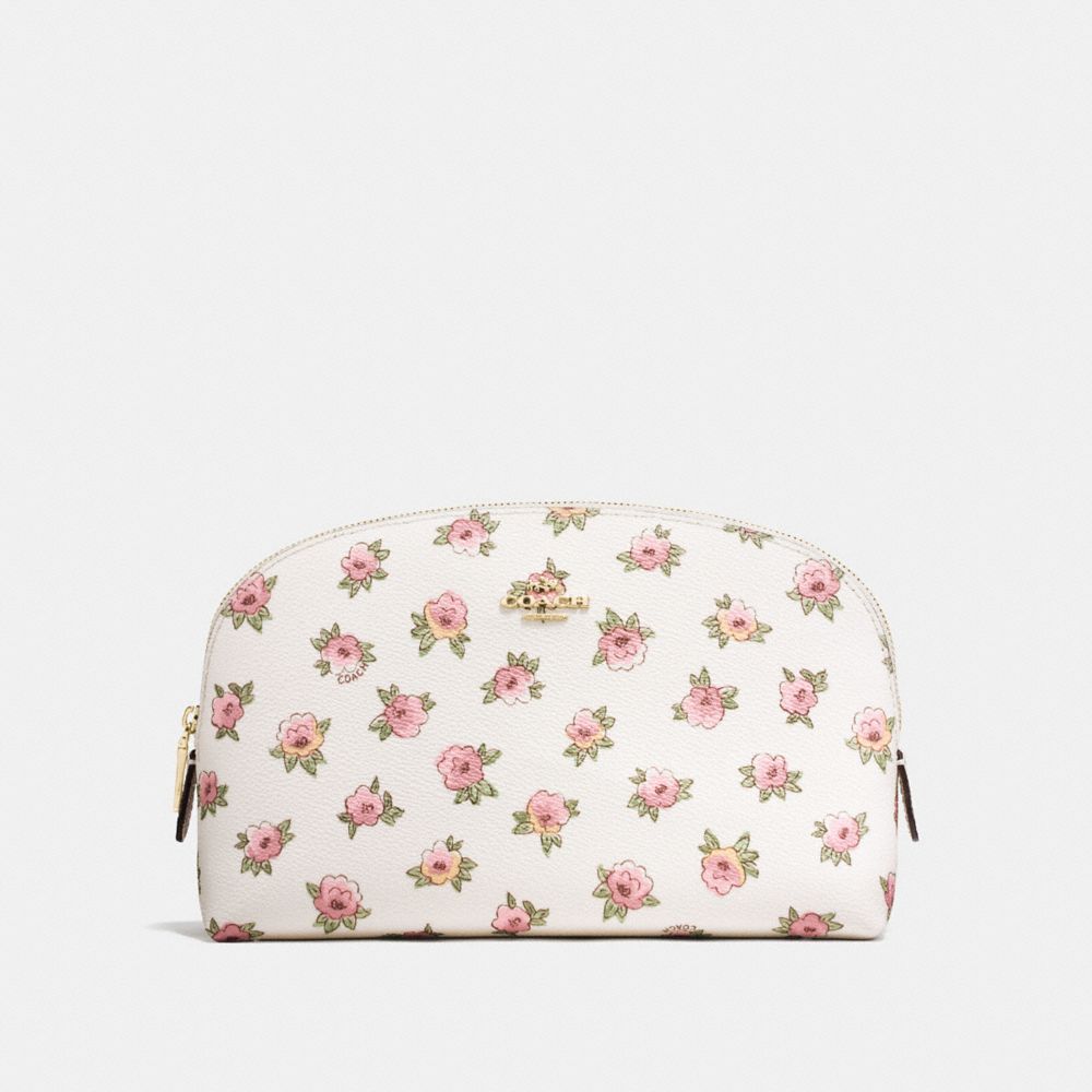 Coach floral makeup bag sale