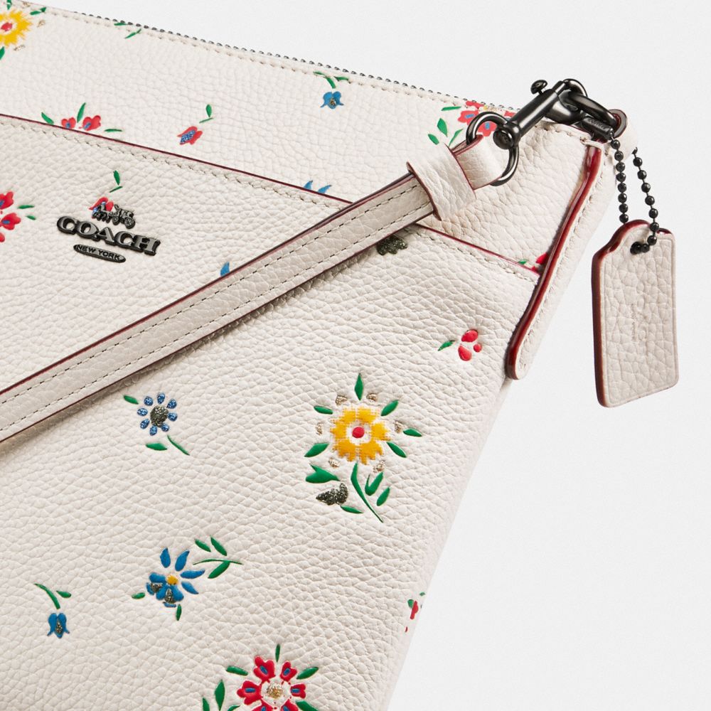 Coach floral discount print kitt crossbody