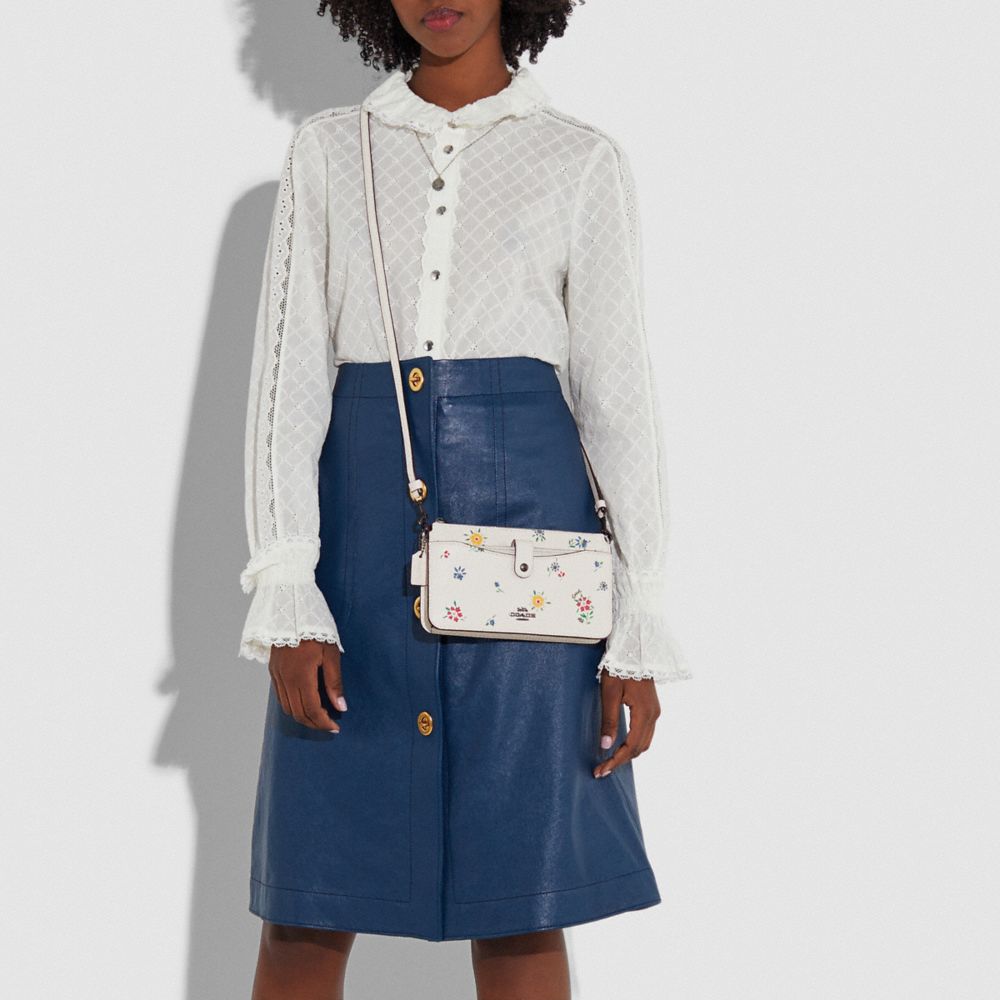 Messager Noa Pop Up avec imprimé fleurs sauvages