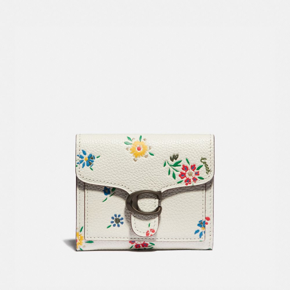 COACH Tabby Small Wallet With Wildflower Print