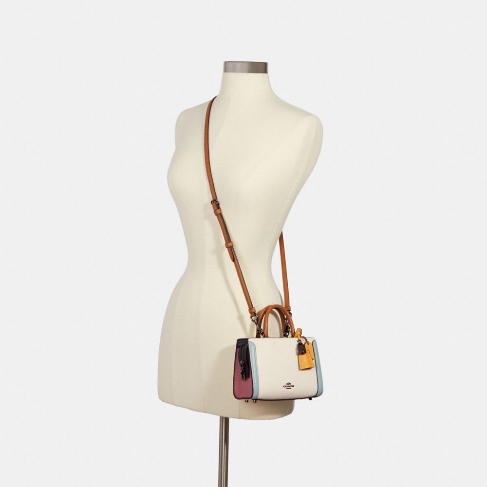 Coach Handbag Micro Zoe Crossbody In Color Block With Dust Bag & Sling bag  No 2 (J1303) - KDB Deals