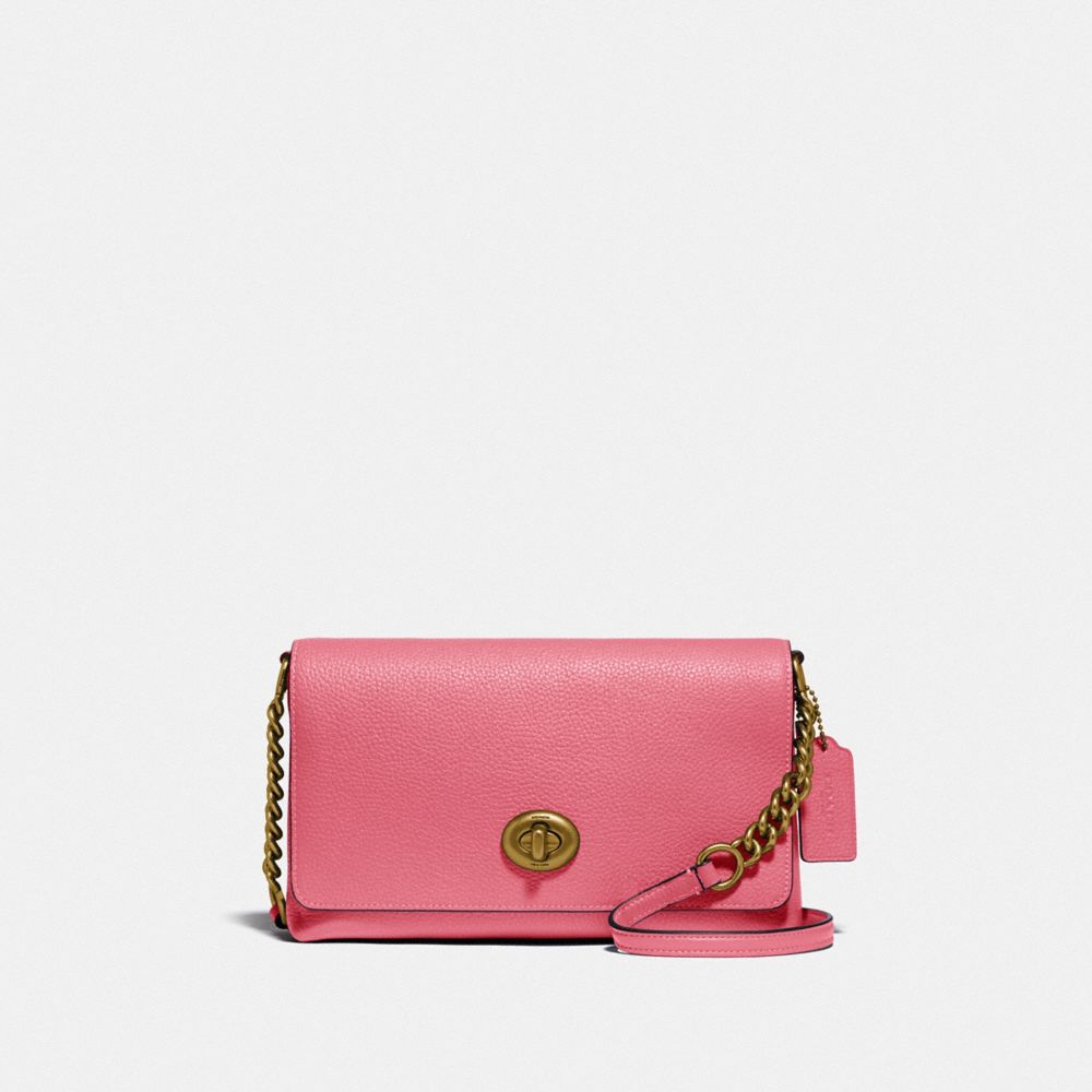 COACH®,Crosstown Crossbody,Crossbody,Brass,Day Party,,Front View