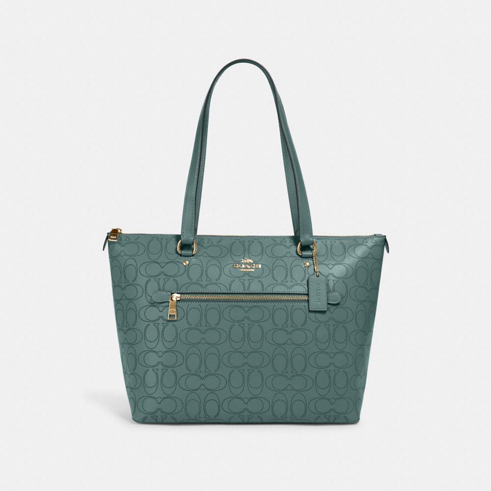 COACH® Outlet  Gallery Tote In Signature Leather