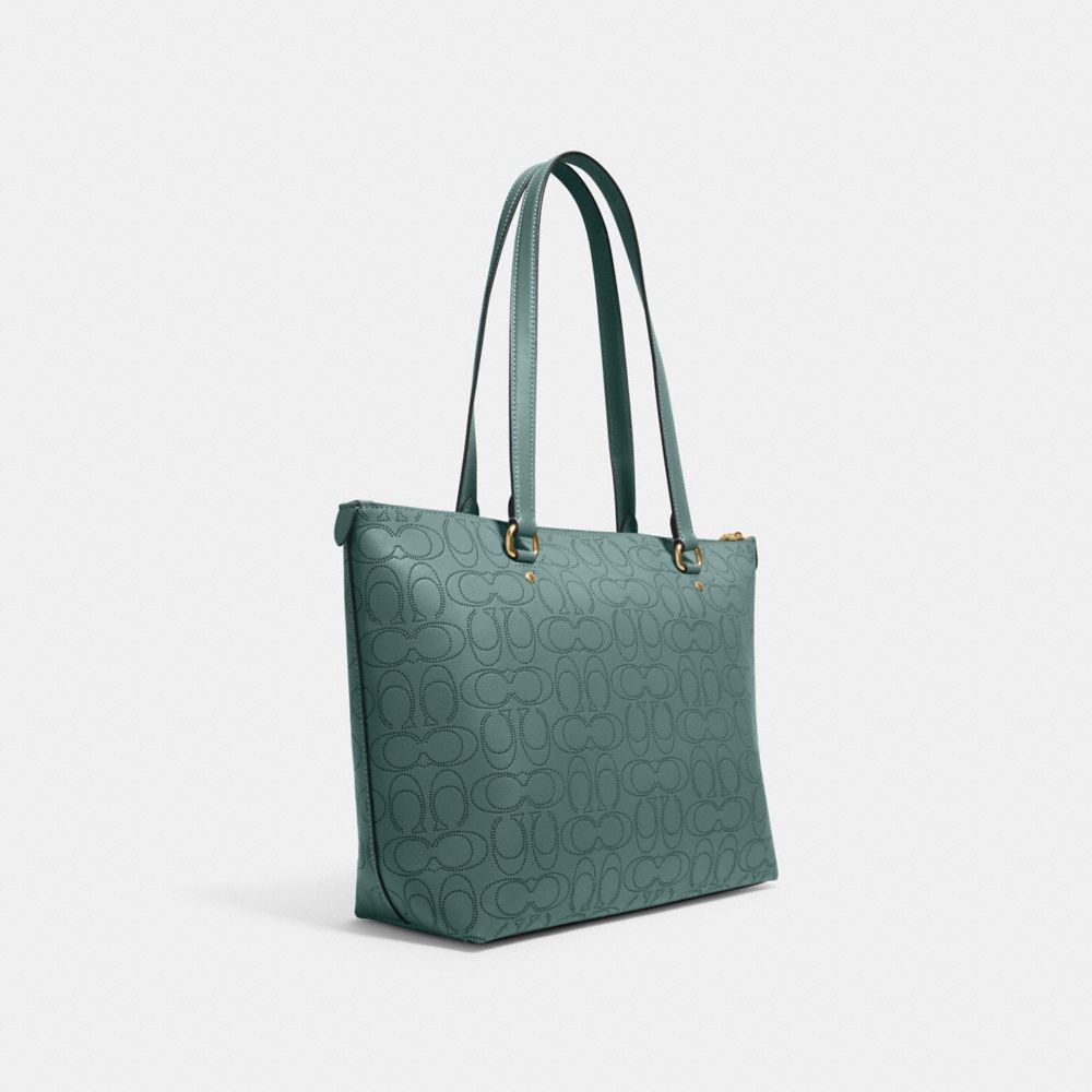 Coach Gallery Tote In Signature Canvas – leskinc