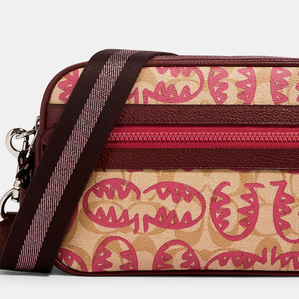 Terrain crossbody in signature canvas with rexy by guang yu hot sale