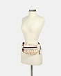 COACH®,VALE BELT BAG IN SIGNATURE CANVAS WITH REXY BY GUANG YU,pvc,Gunmetal/Light Khaki/Chalk Multi,Alternate View