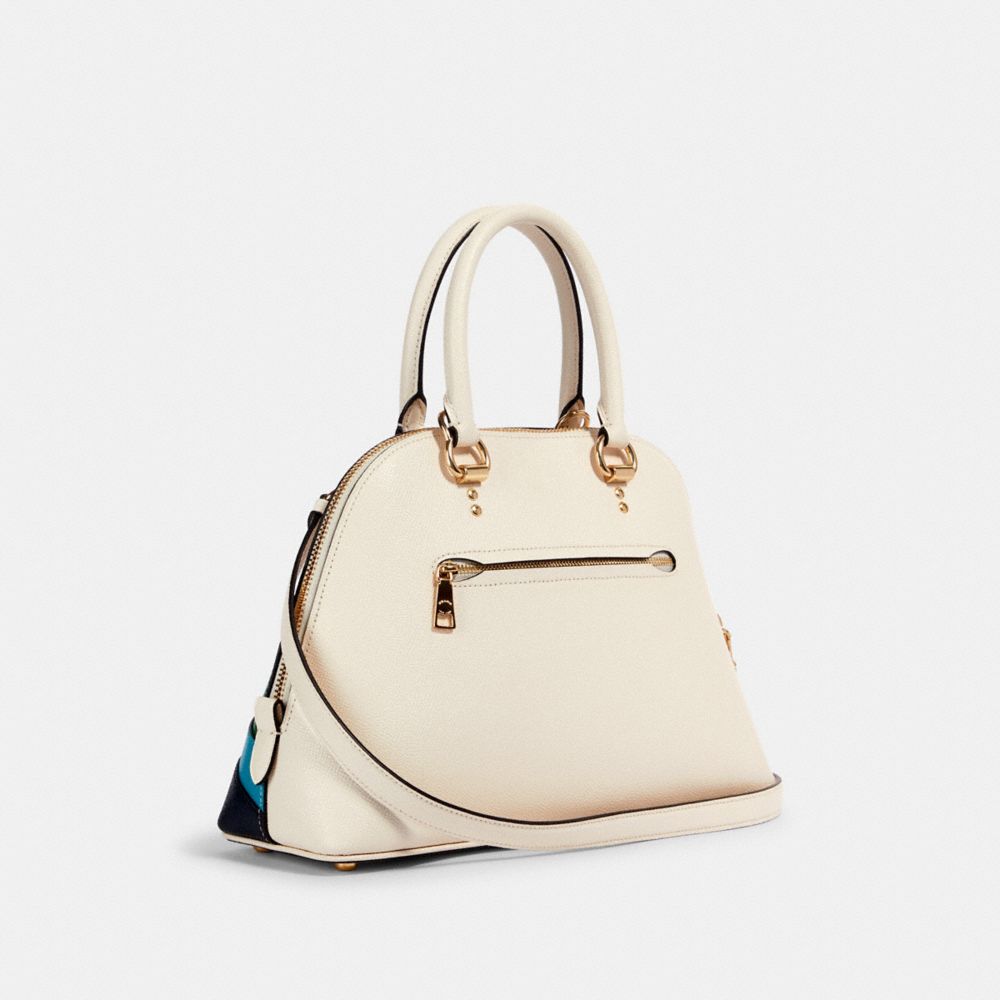 COACH® Outlet | Katy Satchel With Sunset Motif