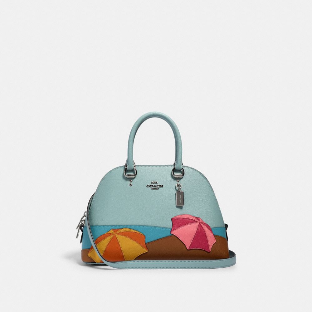 Katy Satchel With Umbrella Motif COACH