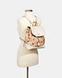 COACH®,ELLE BACKPACK IN SIGNATURE CANVAS WITH WATERMELON PRINT,pvc,Gold/Lt Khaki/Red Multi,Alternate View