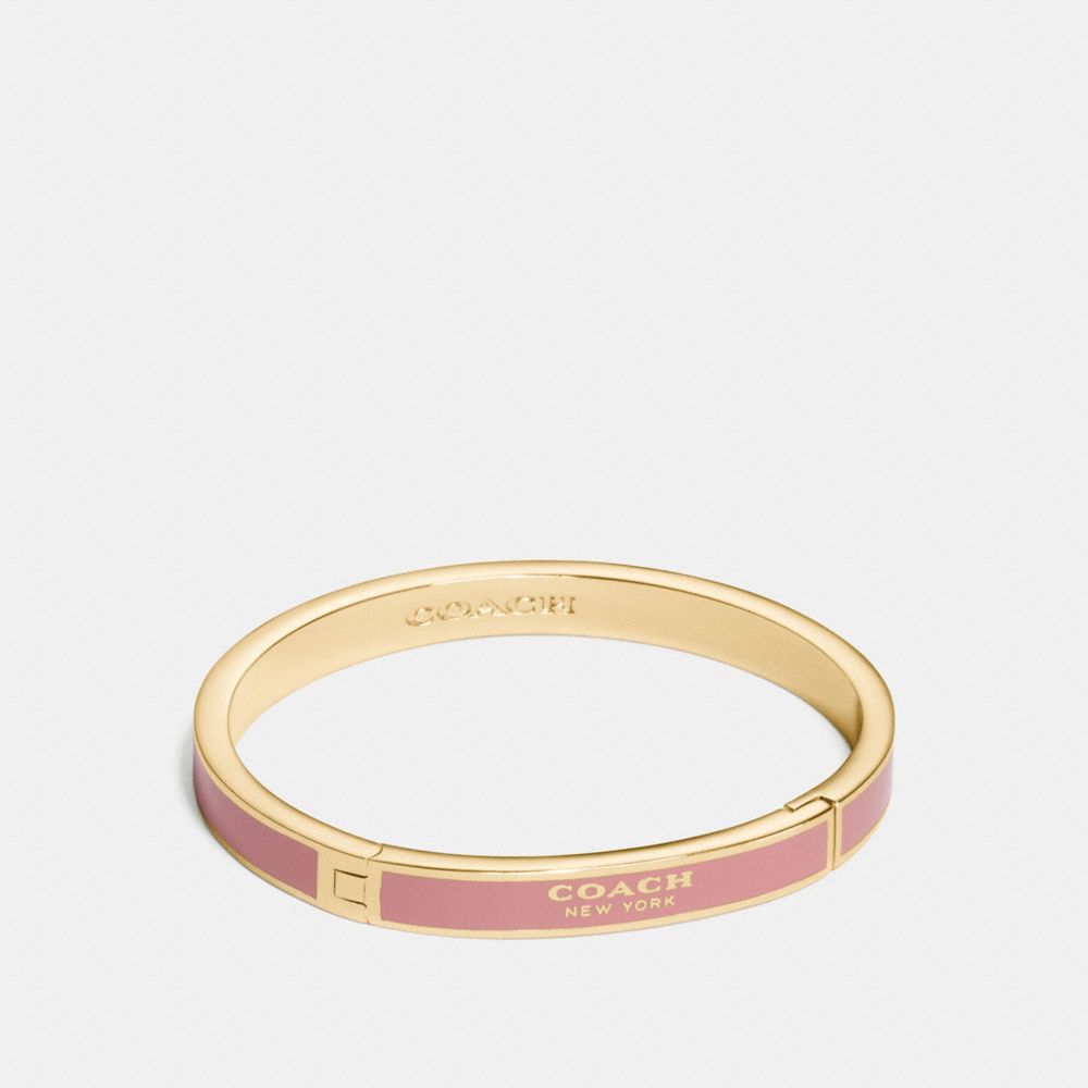 Coach Hinged Bangle