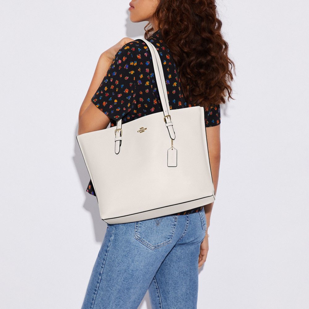 COACH® Outlet  City Tote With Apple Print