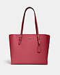 COACH®,MOLLIE TOTE BAG,Leather,X-Large,Everyday,Gold/Strawberry Haze,Front View